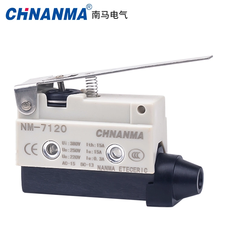 Nm-7 Series Long Hinge Lever Miniature Limit Switch