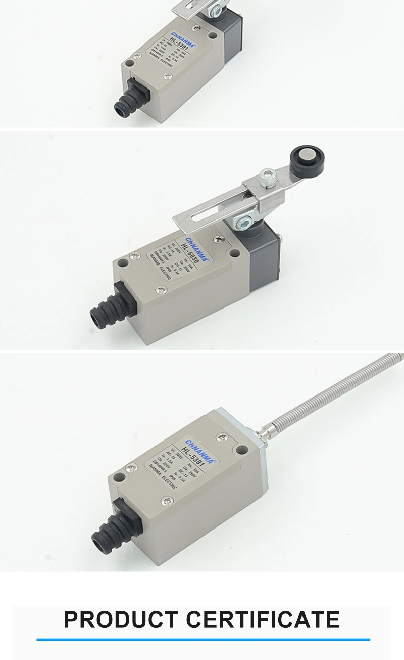 High Performance Good Quality Hl Series Roller Lever Limit Switch Elevator